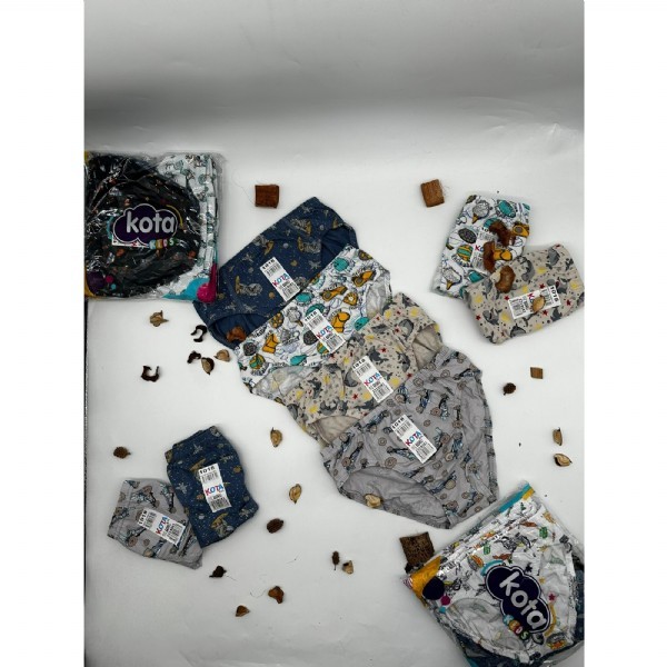 KOTA 1018ELESTAN DESENLİ ERKEK ÇOCUK SLİP